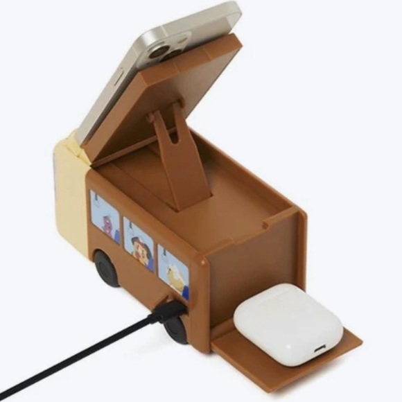 ✨Hostpick✨CHOONSIK Bus 2IN1 Wireless Charger & LED Clock - Picture 3 of 6